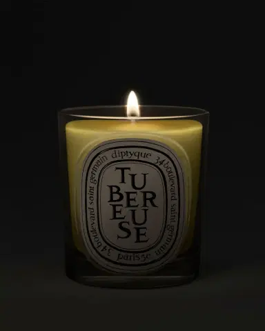 Diptyque Tubreuse (Tuberose) Classic Candle, 6.7 oz. | Thumbnail 2