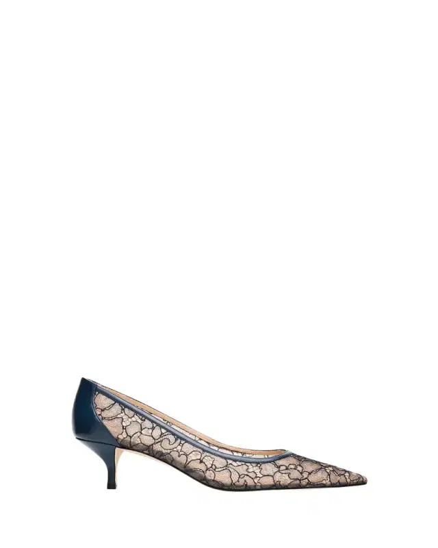Stuart Weitzman 50mm Stuart Power Lace Pumps