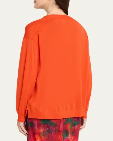 Lafayette 148 New York V-Neck Merino Wool Knit Sweater | Thumbnail 7 Lafayette 148 New York V-Neck Merino Wool Knit Sweater | Thumbnail 7