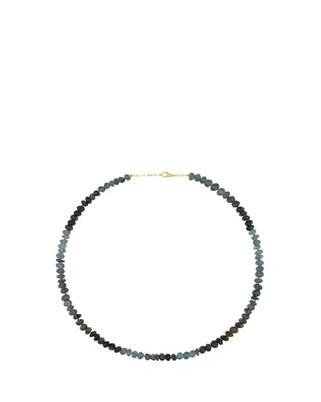 JIA JIA Oracle 14K Moss Aquamarine Necklace