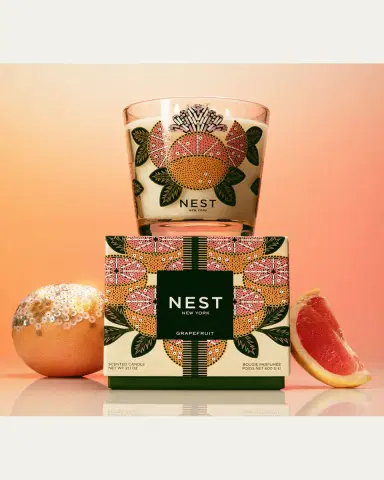 NEST New York Limited-Edition Grapefruit 3-Wick Candle, 21 oz. | Thumbnail 3