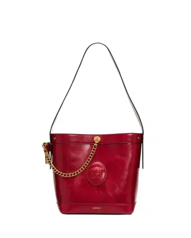 Versace Medusa Leather Bucket Bag | Thumbnail 1 Versace Medusa Leather Bucket Bag | Thumbnail 1