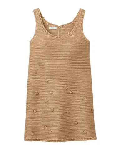 Lafayette 148 New York Raffia-Effect Jersey Shift Dress | Thumbnail 1