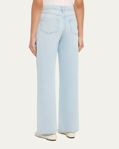 L'Agence Scottie High-Rise Wide-Leg Denim jeans | Thumbnail 3