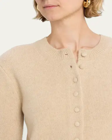 A.L.C. Skyler Cashmere Crewneck Cardigan | Thumbnail 5
