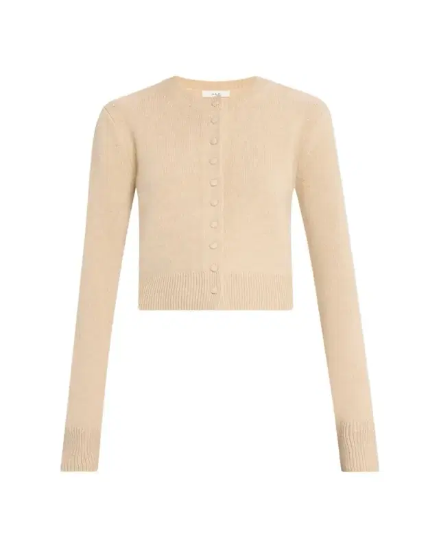 Skyler Cashmere Crewneck Cardigan