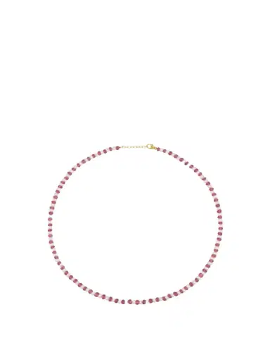 JIA JIA Ocean Connection 14K Pink Sapphire and Pearl Necklace | Thumbnail 1 JIA JIA Ocean Connection 14K Pink Sapphire and Pearl Necklace | Thumbnail 1