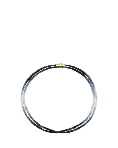 JIA JIA Ombre Blue Sapphire Double-Strand Necklace | Thumbnail 1