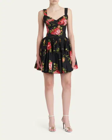 Dolce & Gabbana Floral-Print Corset Top | Thumbnail 2