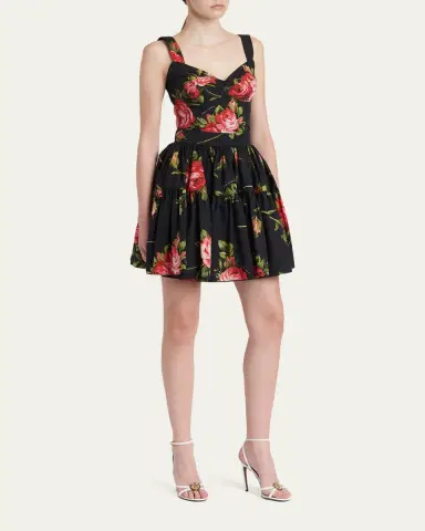 Dolce & Gabbana Floral-Print Corset Top | Thumbnail 4