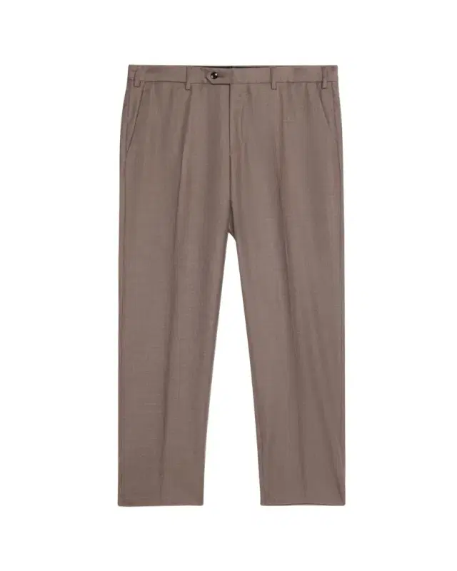 Giorgio Armani Men's Sharkskin Wool Flat-Front Trousers