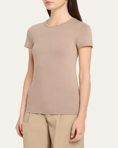 Majestic Filatures Soft Touch Short-Sleeve Crewneck T-Shirt | Thumbnail 4 Majestic Filatures Soft Touch Short-Sleeve Crewneck T-Shirt | Thumbnail 4