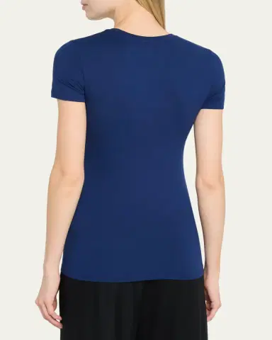 Majestic Filatures Soft Touch Short-Sleeve Crewneck T-Shirt | Thumbnail 7 Majestic Filatures Soft Touch Short-Sleeve Crewneck T-Shirt | Thumbnail 7
