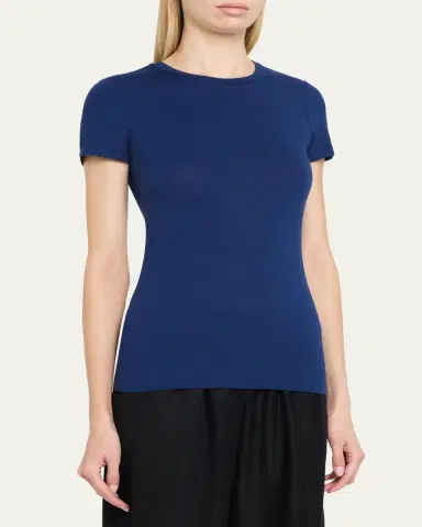 Majestic Filatures Soft Touch Short-Sleeve Crewneck T-Shirt | Thumbnail 8 Majestic Filatures Soft Touch Short-Sleeve Crewneck T-Shirt | Thumbnail 8