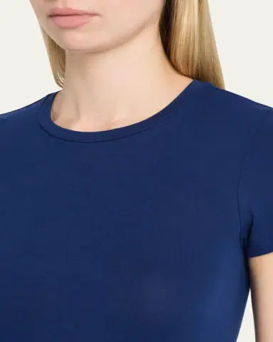 Majestic Filatures Soft Touch Short-Sleeve Crewneck T-Shirt | Thumbnail 9 Majestic Filatures Soft Touch Short-Sleeve Crewneck T-Shirt | Thumbnail 9