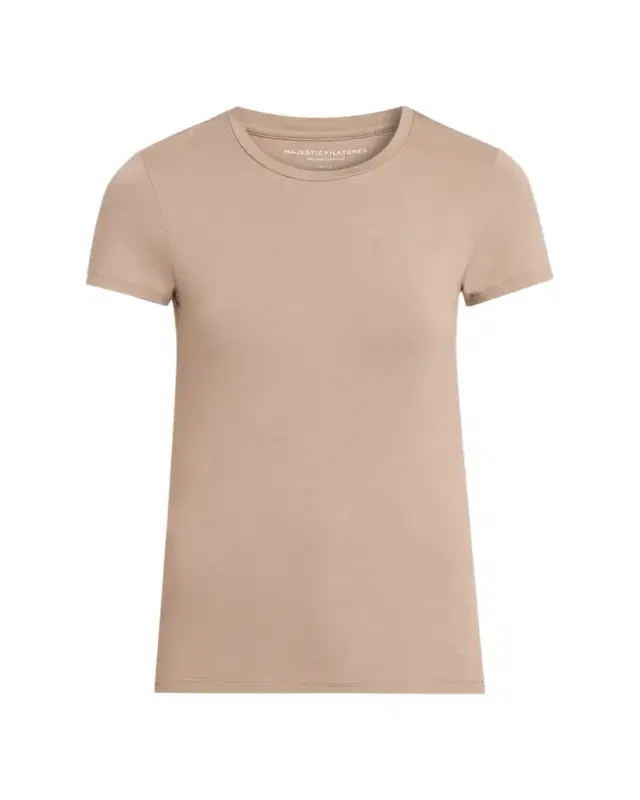 Soft Touch Short-Sleeve Crewneck T-Shirt