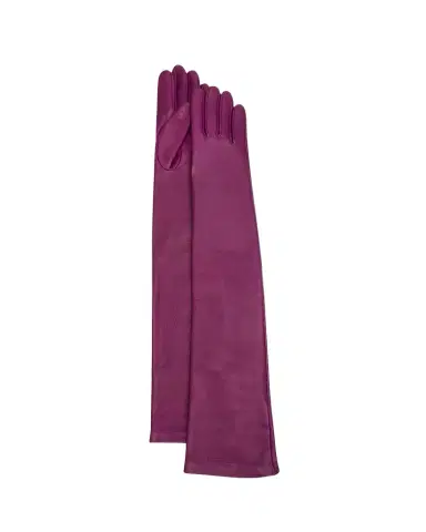 Balenciaga Long Lambskin Leather Gloves | Thumbnail 1