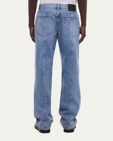 Helmut Lang Men's Wardrobe Bootcut Denim Jeans | Thumbnail 3