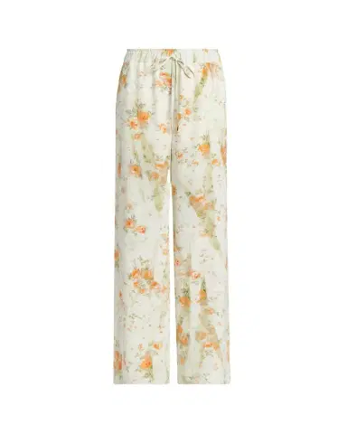 Alexander McQueen Floral Silk Straight-Leg Pajama Trousers | Thumbnail 1 Alexander McQueen Floral Silk Straight-Leg Pajama Trousers | Thumbnail 1