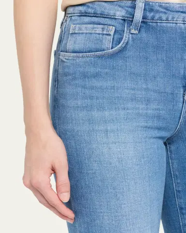 L'Agence Selma High-Rise Sleek Baby Bootcut Jeans | Thumbnail 5 L'Agence Selma High-Rise Sleek Baby Bootcut Jeans | Thumbnail 5