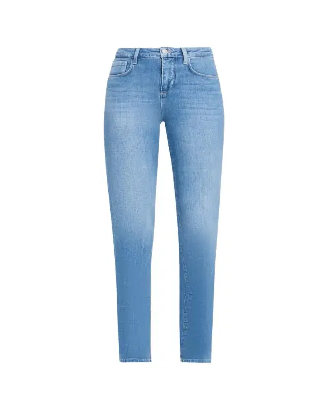 L'Agence Selma High-Rise Sleek Baby Bootcut Jeans