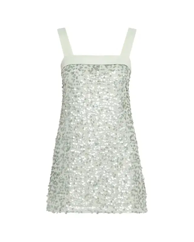 SIMKHAI Davina Embellished Mini Dress