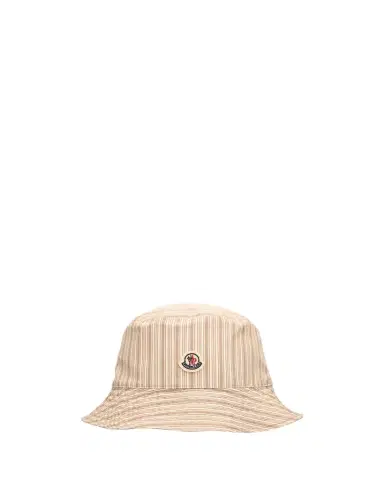 Moncler Men's Stripe Bucket Hat | Thumbnail 1