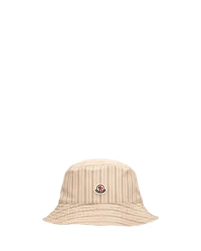 Moncler Men's Stripe Bucket Hat