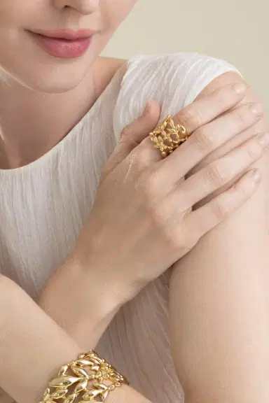 Gas Bijoux Olea Cuff Ring | Thumbnail 3