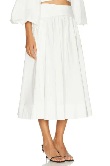 Zimmermann Poplin Midi Skirt | Thumbnail 2 Zimmermann Poplin Midi Skirt | Thumbnail 2