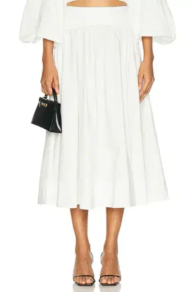 Zimmermann Poplin Midi Skirt | Thumbnail 1 Zimmermann Poplin Midi Skirt | Thumbnail 1