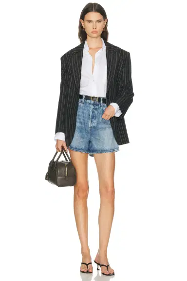 AGOLDE Lyonne Cinched Waist Shorts | Thumbnail 2
