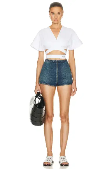 Alaïa High Waist Short | Thumbnail 4