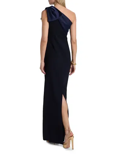SACHIN & BABI Women's Estrella Stretch-Crepe One-Shoulder Gown - Midnight - Size 0 | Thumbnail 5 SACHIN & BABI Women's Estrella Stretch-Crepe One-Shoulder Gown - Midnight - Size 0 | Thumbnail 5