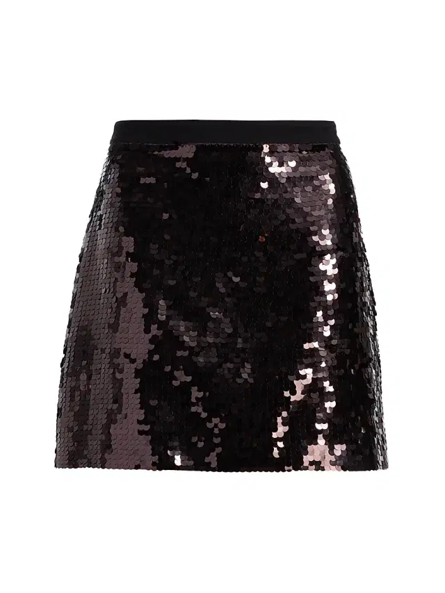 A.L.C. Women's Cleo Sequined Miniskirt - Merlot