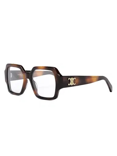 CELINE Women's Triomphe 52MM Square Optical Eyeglasses - Blonde Havana | Thumbnail 2 CELINE Women's Triomphe 52MM Square Optical Eyeglasses - Blonde Havana | Thumbnail 2