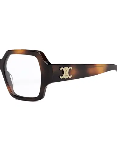 CELINE Women's Triomphe 52MM Square Optical Eyeglasses - Blonde Havana | Thumbnail 3 CELINE Women's Triomphe 52MM Square Optical Eyeglasses - Blonde Havana | Thumbnail 3