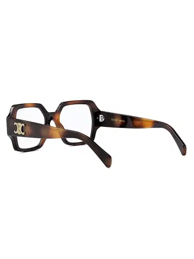CELINE Women's Triomphe 52MM Square Optical Eyeglasses - Blonde Havana | Thumbnail 5 CELINE Women's Triomphe 52MM Square Optical Eyeglasses - Blonde Havana | Thumbnail 5