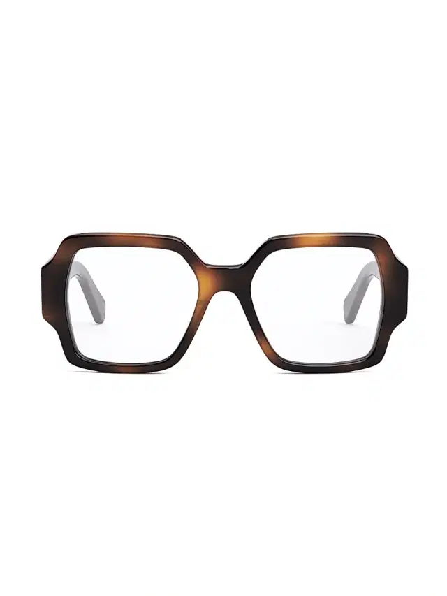CELINE Women's Triomphe 52MM Square Optical Eyeglasses - Blonde Havana