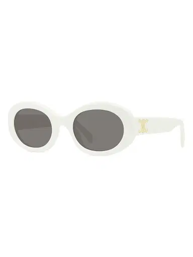 CELINE Women's Triomphe 52MM Oval Sunglasses -  Smoke | Thumbnail 1