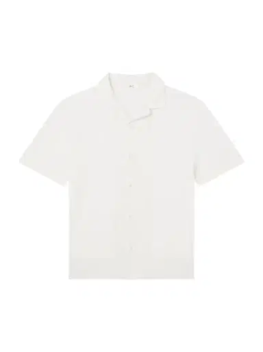 MR P. Camp-Collar Linen and Organic Cotton-Blend Shirt | Thumbnail 1 MR P. Camp-Collar Linen and Organic Cotton-Blend Shirt | Thumbnail 1