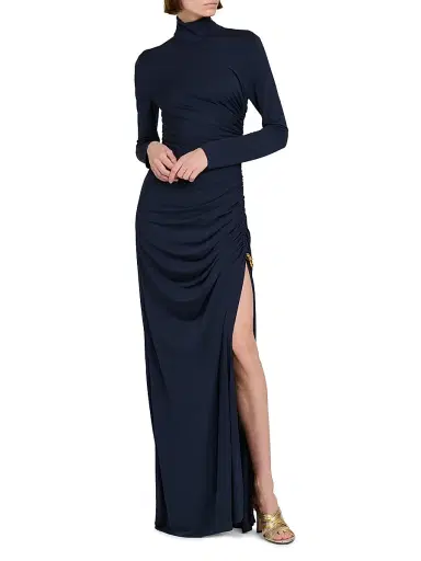 Bottega Veneta Women's Draped Crêpe Jersey Gown | Thumbnail 6