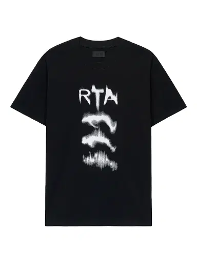RTA Men's Chaparral Colin Graphic Cotton Oversized T-Shirt - Black Ascending | Thumbnail 1 RTA Men's Chaparral Colin Graphic Cotton Oversized T-Shirt - Black Ascending | Thumbnail 1