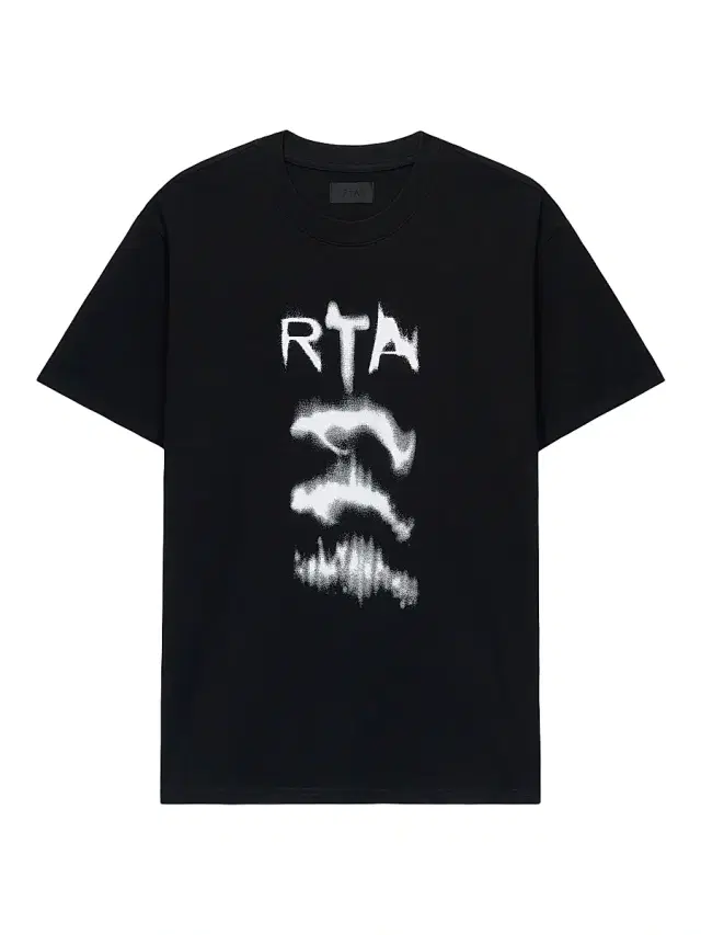 Men's Chaparral Colin Graphic Cotton Oversized T-Shirt - Black Ascending