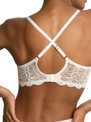 Natori Women's Persuasion Lace Convertible Plunge T Shirt Bra - Ivory - Size 38C | Thumbnail 5