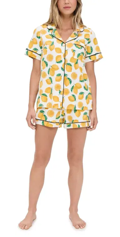 BedHead PJs Main Squeeze Shorty Pajama Set Main Squeeze | Thumbnail 1