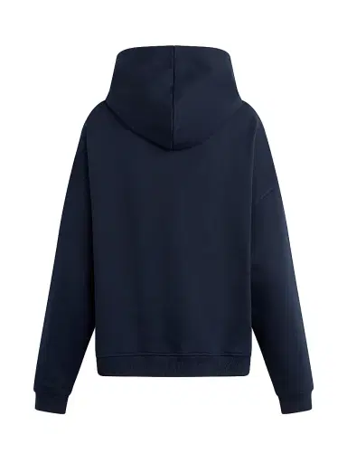 Favorite Daughter Women's The Collegiate Logo Hoodie - Navy - Size XS | Thumbnail 3