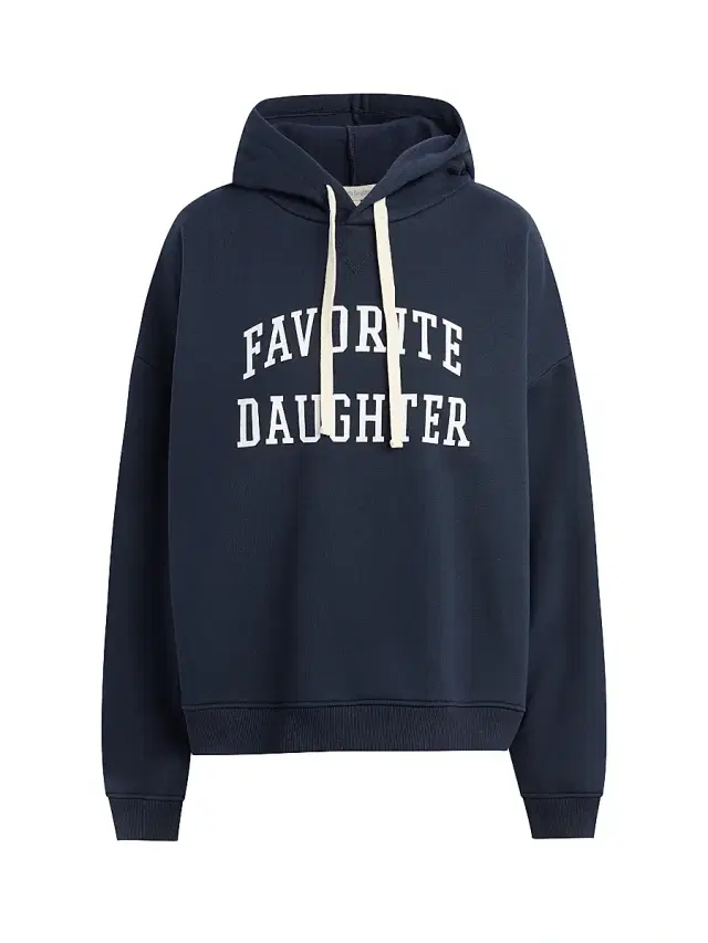 Favorite Daughter Women's The Collegiate Logo Hoodie - Navy