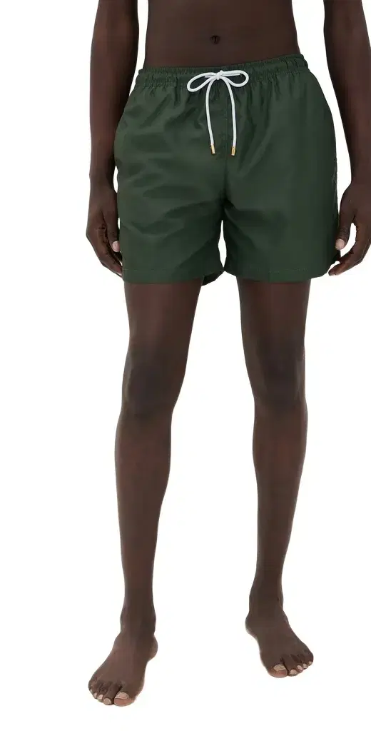 The Solid Olive wim Trunks 5.5 Olive