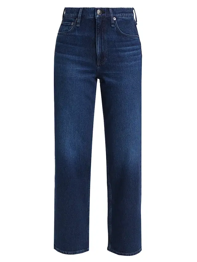 rag & bone Women's Shea High-Rise Straight-Leg Jeans - Branson